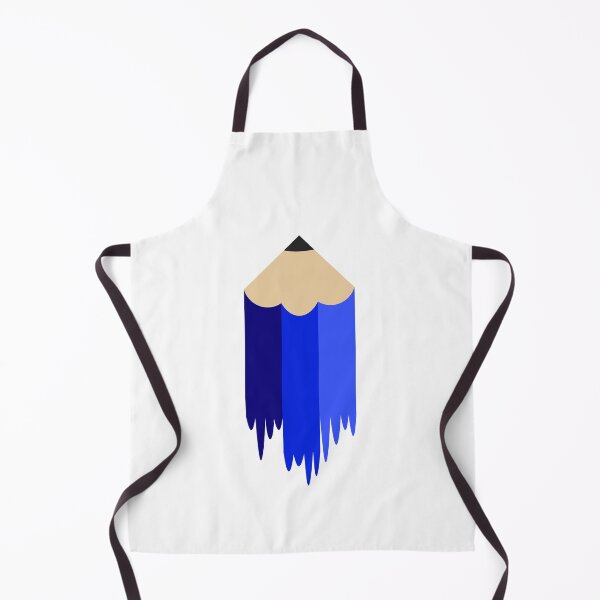 Item preview, Digital Blue Pencil with Drips designed and sold by KheinJohn.