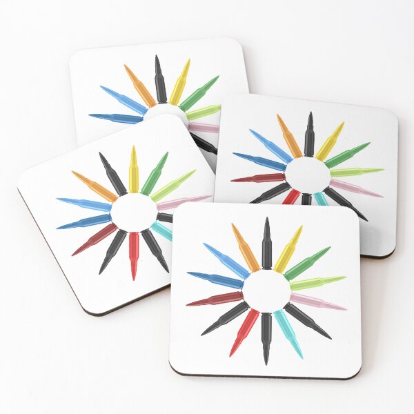 Item preview, Badge of pacifists from color cartridges designed and sold by Andrew Shishkin.