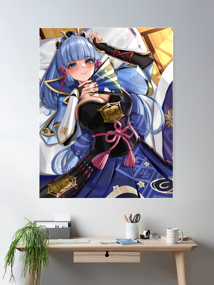 Genshin Impact Wall Scroll - 30x10 Wall Scroll (Ayaka)