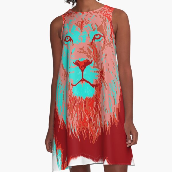Lion A-Line Dress