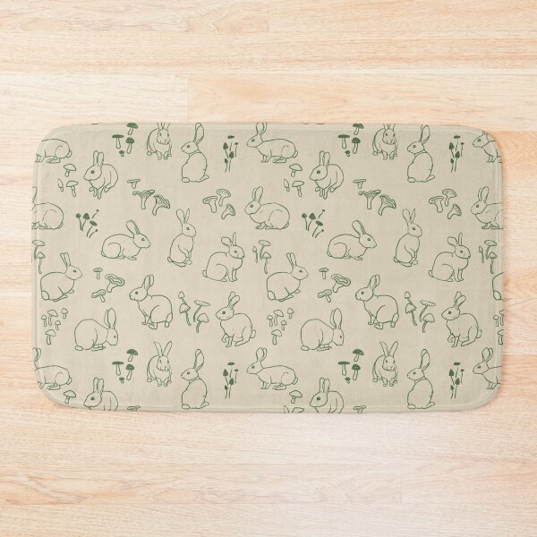 Item preview, Rabbits and Mushrooms designed and sold by madyneuf.