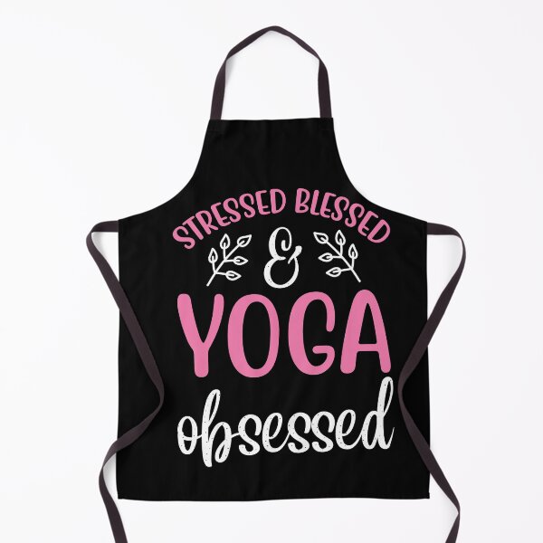 Item preview, Stressed Blessed Yoga Obsessed Yoga Quotes designed and sold by D3monic.