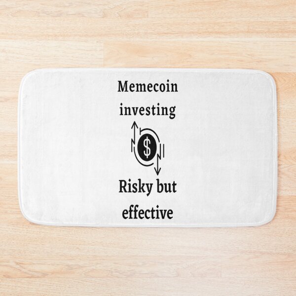 Item preview, Crypto Memecoin Investing Risky But Effective designed and sold by JackLamel.
