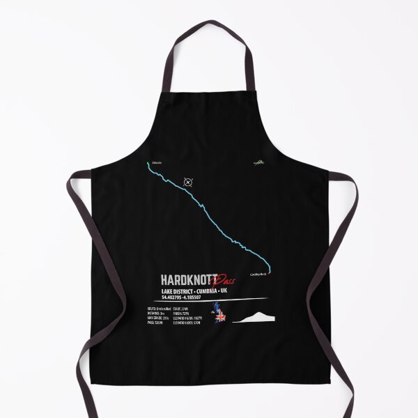 Item preview, Hardknott Pass Lake District England Route T-Shirt & Sticker designed and sold by OuterShellUK.