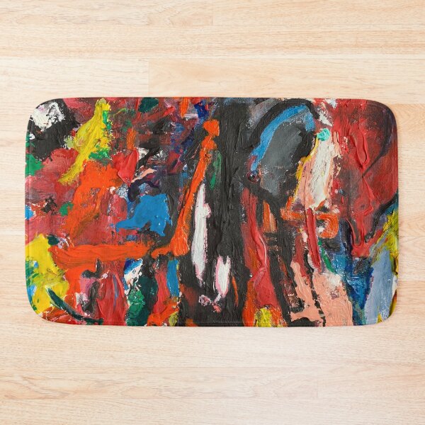 Item preview, Fiery Temper, abstract artwork designed and sold by Art With Impact – Statement Art & Apparel for Deep Thinkers.