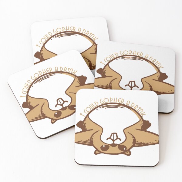 Item preview, I Could Gopher A Drink designed and sold by mrmagoofl.