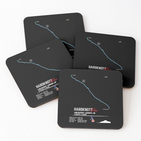 Item preview, Hardknott Pass Lake District England Route T-Shirt & Sticker designed and sold by OuterShellUK.