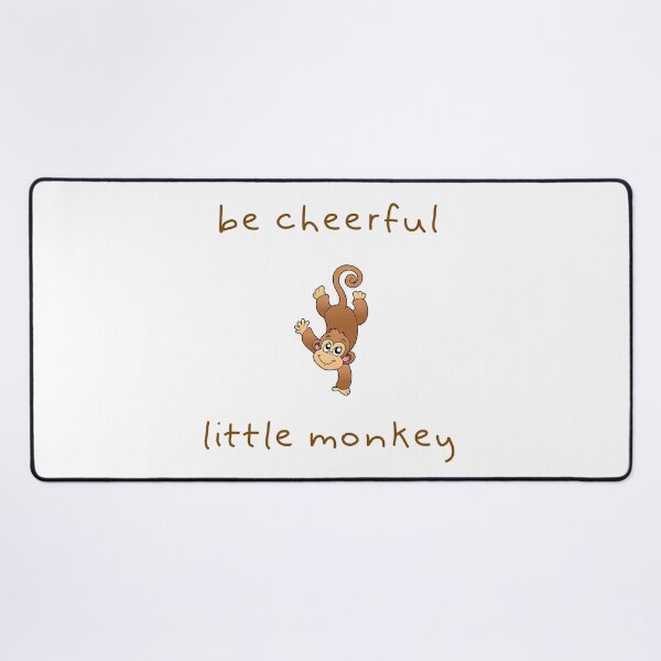 Item preview, Fairy godmother blessings: Be cheerful little monkey designed and sold by wineandwords.