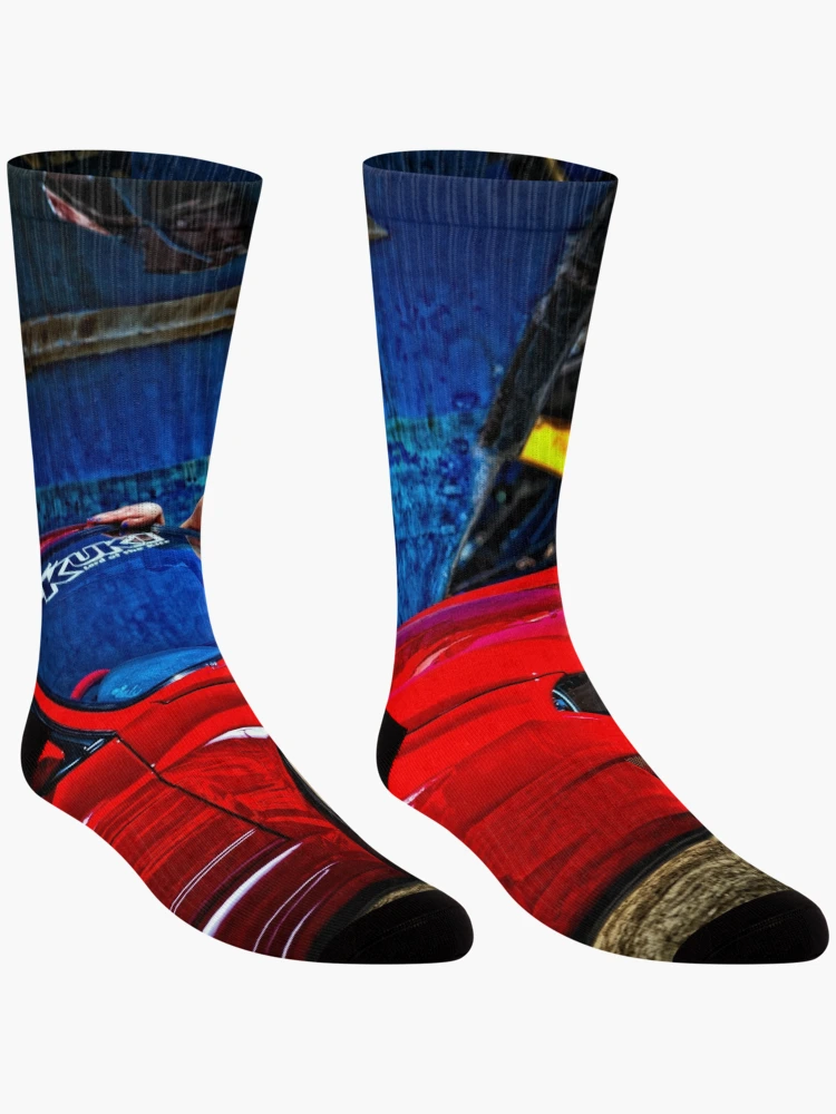Thumbnail 3 of 5, Socks, Custom Red Low Rider designed and sold by William A McCarthy.