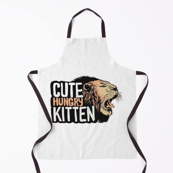 Item preview, Qute Hungry Kitten Hungry Qute Lion Classic T-Shirt designed and sold by SLSandaruwan.
