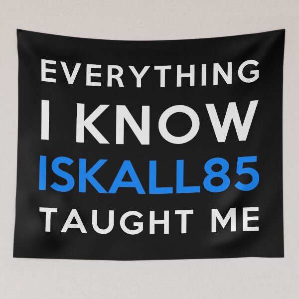Item preview, Everything i know - Iskall85 designed and sold by 2Girls1Shirt.