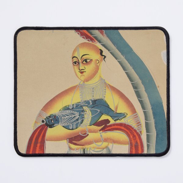 Item preview, A Serpent Protects Vasudeva Taking His Infant Son Krishna to Safety designed and sold by HinduArtGallery.