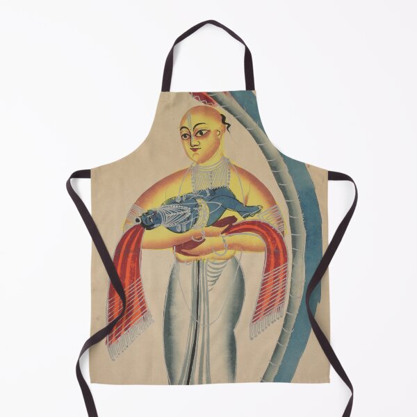 Item preview, A Serpent Protects Vasudeva Taking His Infant Son Krishna to Safety designed and sold by HinduArtGallery.