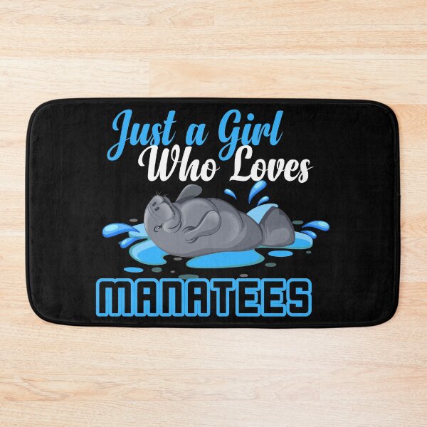 Item preview, Just A Girl Who Loves Manatees designed and sold by Hartics.