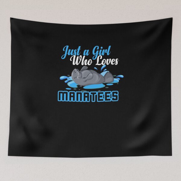 Item preview, Just A Girl Who Loves Manatees designed and sold by Hartics.