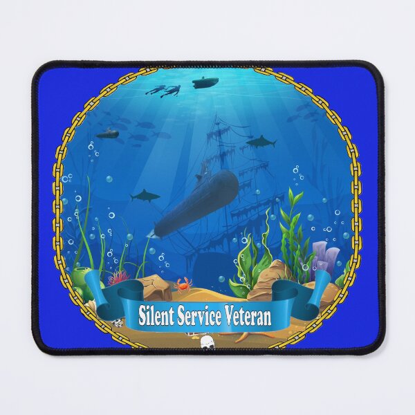 Item preview, Silent Service Veteran designed and sold by Airdale Navy.