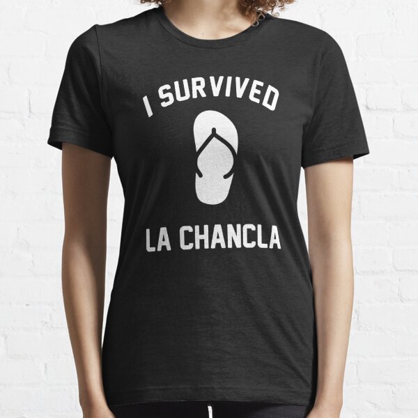 Leos Imports 55 La Chancla Funny T-Shirt | Celebrate Mexican Culture with Humor and Style | The Flying Slipper