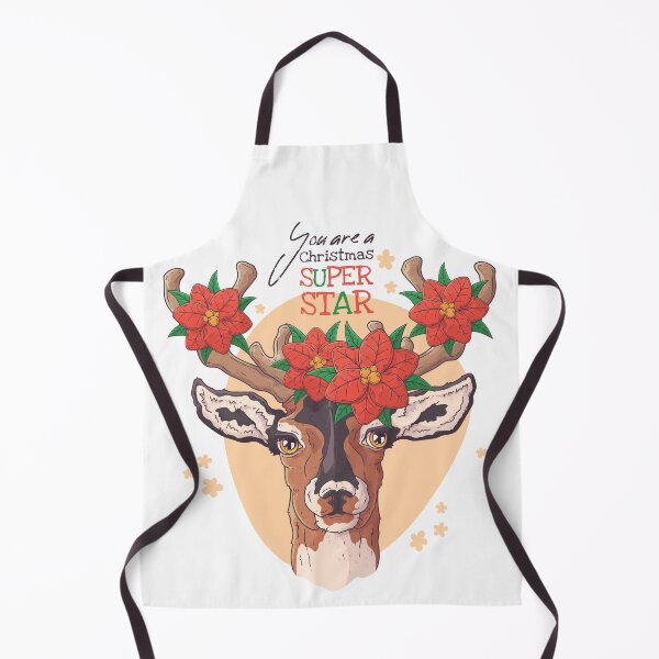 Item preview, Cute Christmas Deer / YOU ARE A CHRISTMAS SUPER STAR designed and sold by Emil1993.