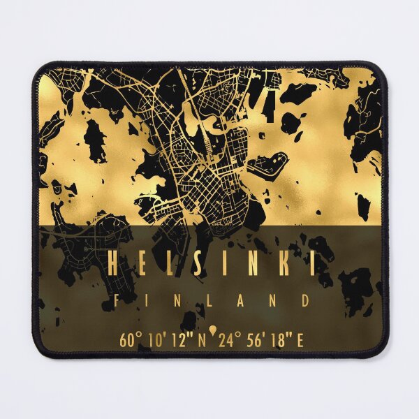 Item preview, HELSINKI MAP FINLAND designed and sold by hatimelhag.