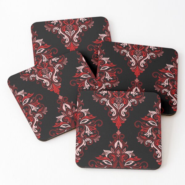 Item preview, Seamless Paisley Repeat Pattern - Red and Black designed and sold by SemDesigns1.
