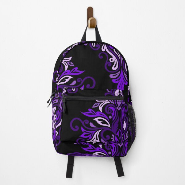 Item preview, Seamless Paisley Repeat Pattern - Purple and Black designed and sold by SemDesigns1.