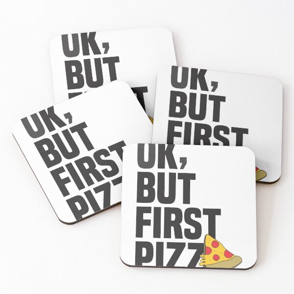 Item preview, Ok, But First Pizza Meme designed and sold by andriandesain.