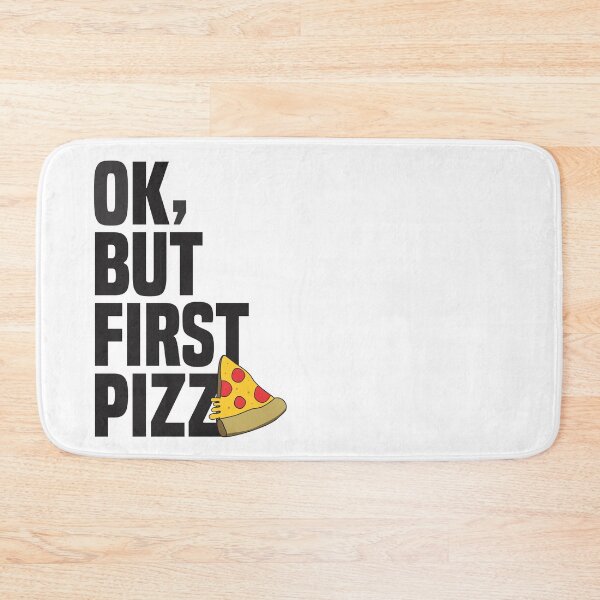 Item preview, Ok, But First Pizza Meme designed and sold by andriandesain.