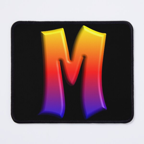 Item preview, Letter M, Colorful Graffiti Alphabet M designed and sold by blingg.