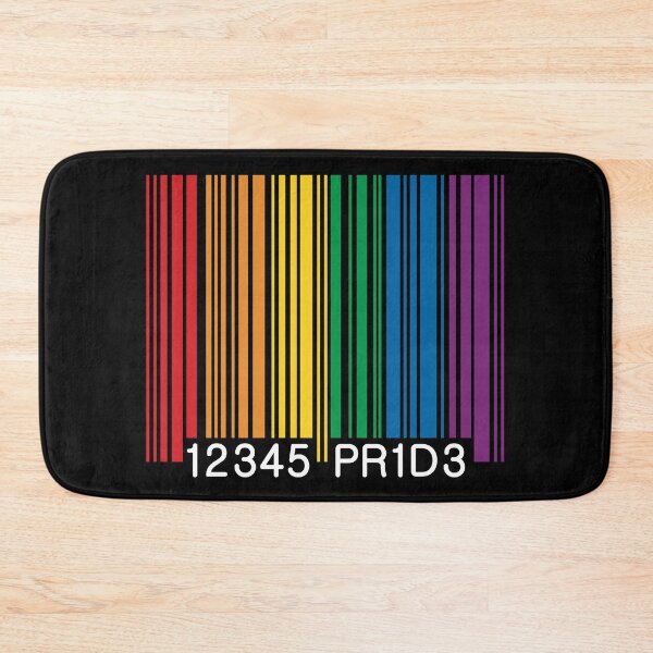 Item preview, Pride Barcode Graphic designed and sold by iscaStudioArt.