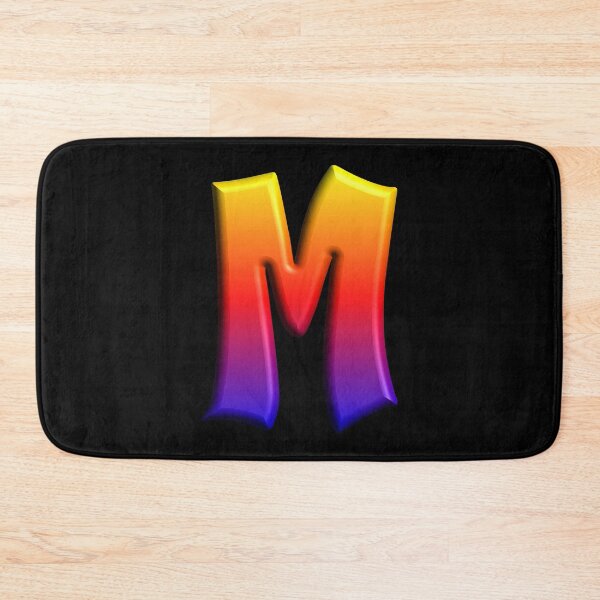 Item preview, Letter M, Colorful Graffiti Alphabet M designed and sold by blingg.