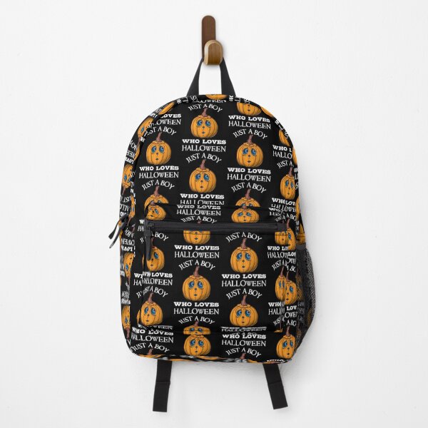 Item preview, Just A Boy Who Loves Halloween Cute Pumpkin Jack-o-Lantern designed and sold by elvisg03.