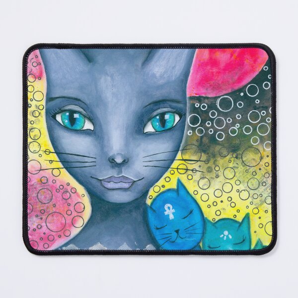 Item preview, Bastet Cat Godess designed and sold by lenaliluna.