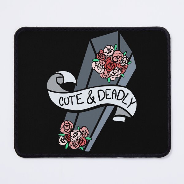 Item preview, Cute & Deadly Coffin designed and sold by TQsPinsNThings.