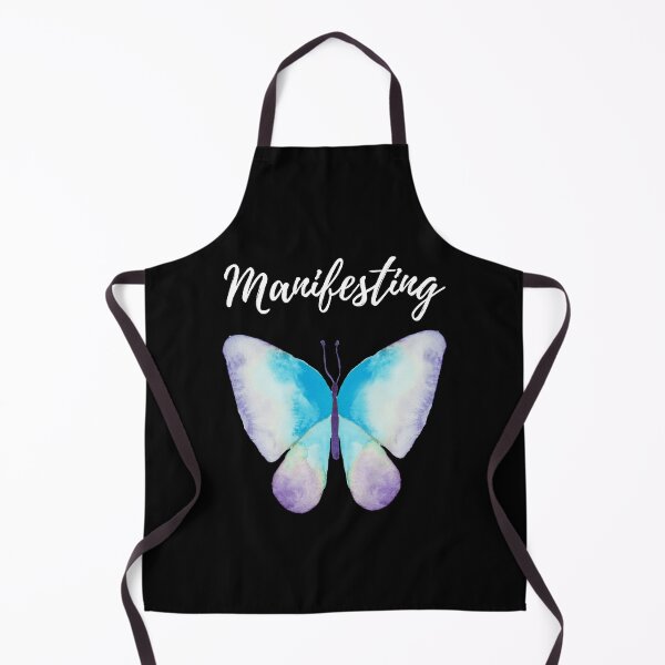 Artikelvorschau, Aquarell Manifestation Pastellblauer Schmetterling entworfen und verkauft von dibeja.
