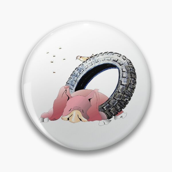 Item preview,  tyred pig designed and sold by Royisaacs.