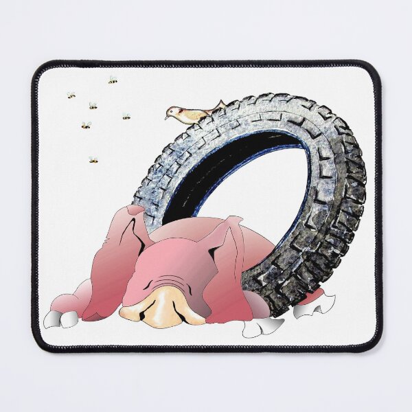 Item preview,  tyred pig designed and sold by Royisaacs.
