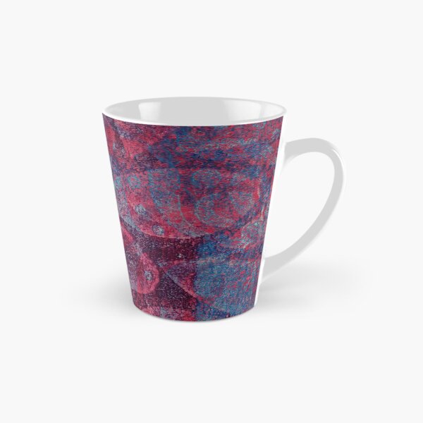 Item preview, Petals pattern, Abstract gel print layered design in pink, blue, magenta and purple designed and sold by AliSullivanArt.
