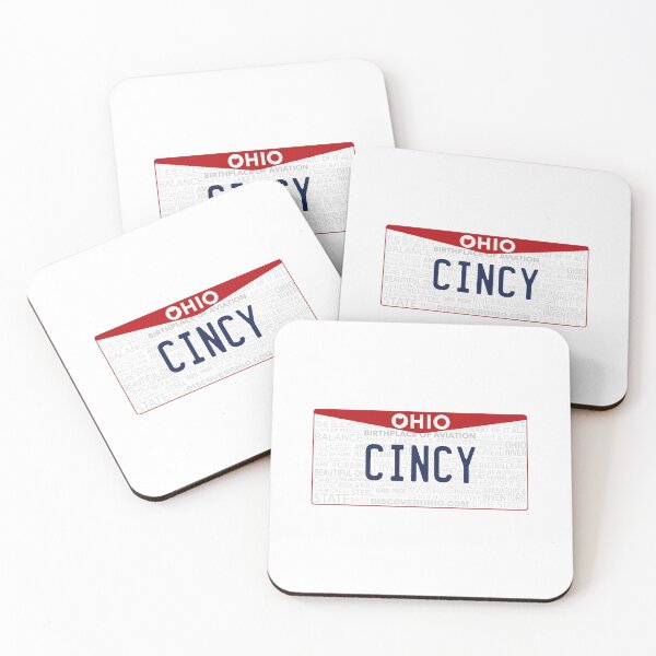 Item preview, Cincy, Ohio License Plate designed and sold by Avery Brown Design.