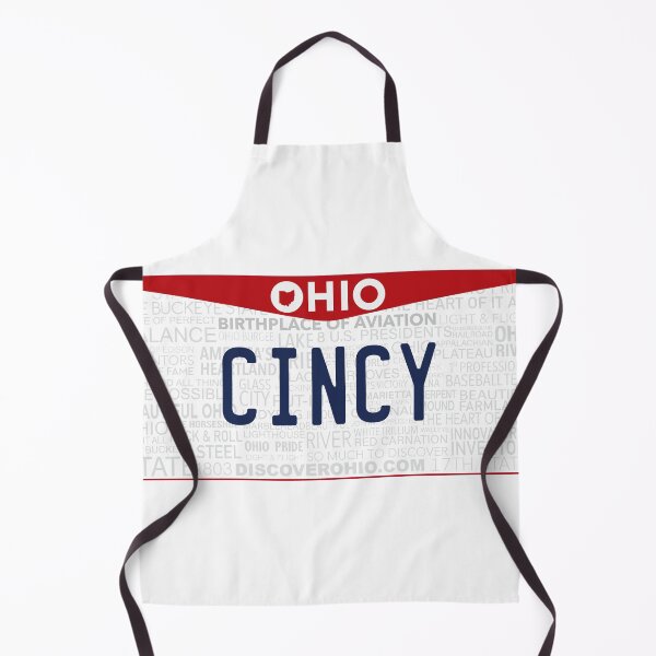Item preview, Cincy, Ohio License Plate designed and sold by Avery Brown Design.