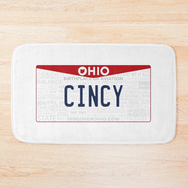 Item preview, Cincy, Ohio License Plate designed and sold by Avery Brown Design.