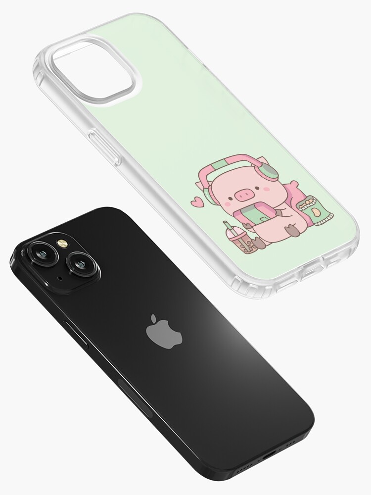 Cute Little Piggy Gamer With Headphones iPhone Case for Sale by  rustydoodle