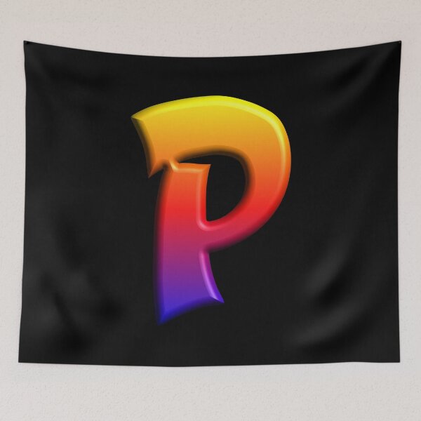 Item preview, Letter P, Colorful Graffiti Alphabet P designed and sold by blingg.