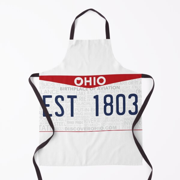 Item preview, Ohio License Plate Est 1803 designed and sold by Avery Brown Design.