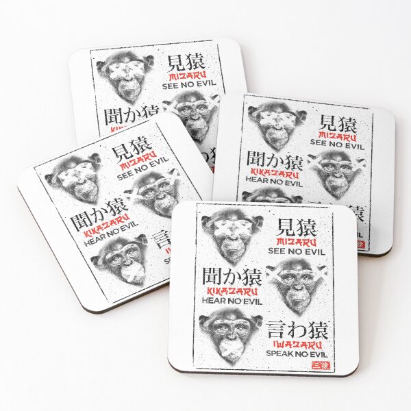Item preview, Three wise monkeys designed and sold by tronyx79.
