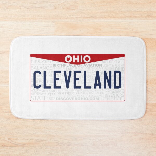 Item preview, Cleveland, Ohio License Plate designed and sold by Avery Brown Design.