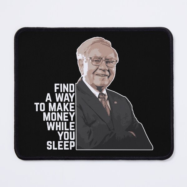 Item preview, Warren Buffet Quote designed and sold by ProjecTees.