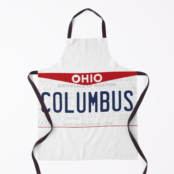 Item preview, Columbus, Ohio License Plate designed and sold by Avery Brown Design.