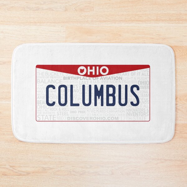 Item preview, Columbus, Ohio License Plate designed and sold by Avery Brown Design.