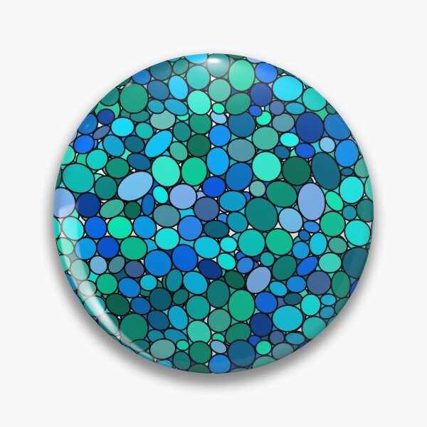 Item preview, Many Pebbles Blue Green designed and sold by Owen1976.