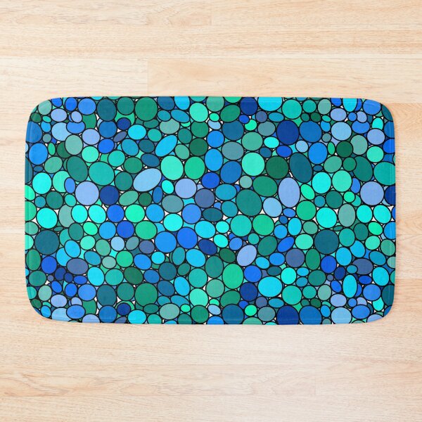Item preview, Many Pebbles Blue Green designed and sold by Owen1976.